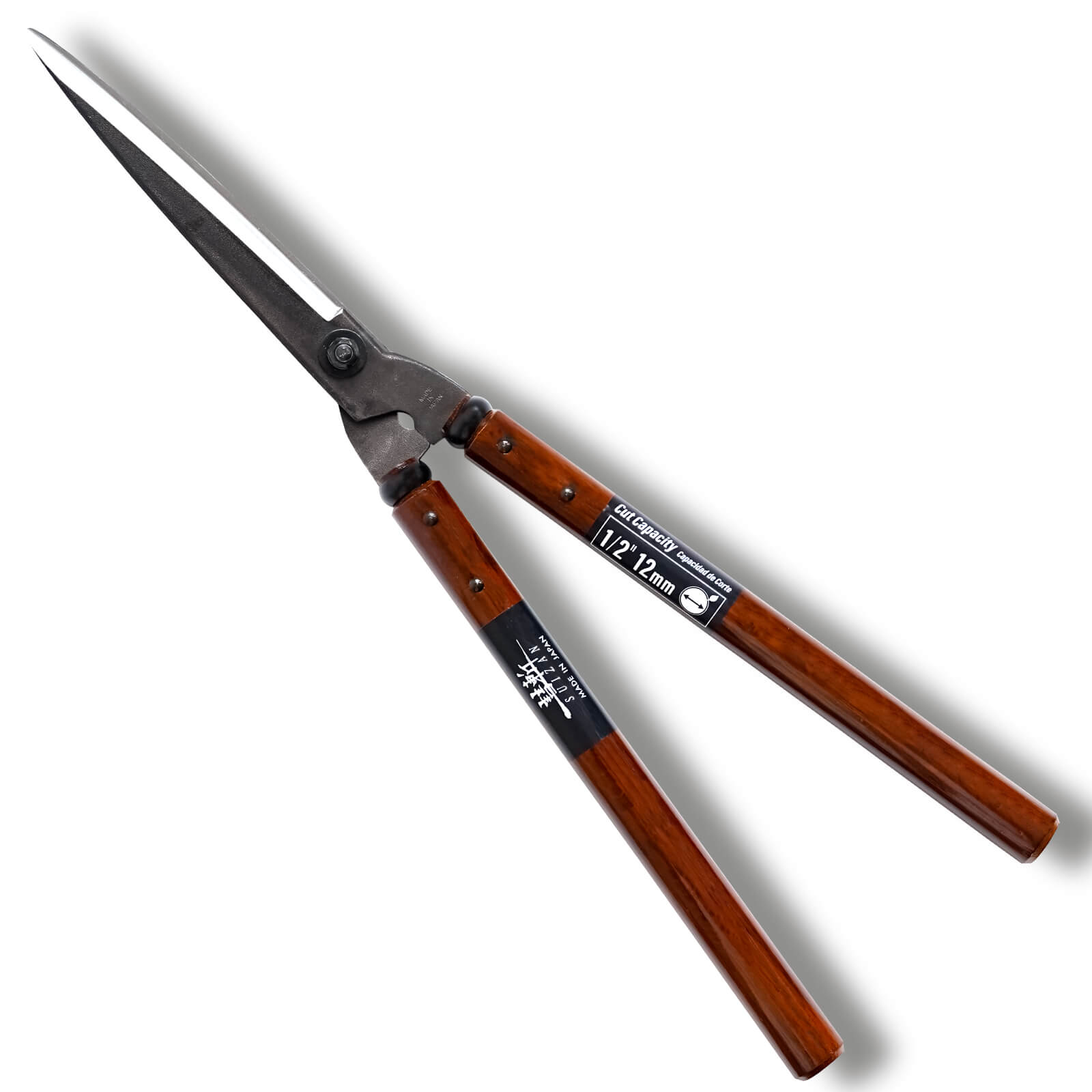 garden hedge scissors SUIZAN Japanese Hedge Shears 22.6 Inch (575mm)