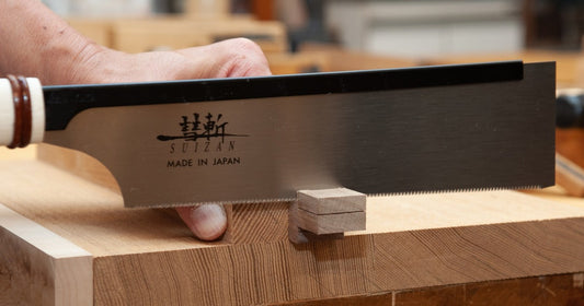 How to Start a Cut Cleanly with a Japanese Saw