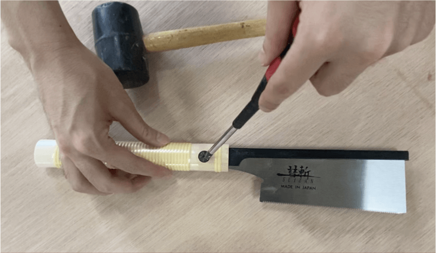 How to replace the blade for Dozuki 6 inch (150mm)