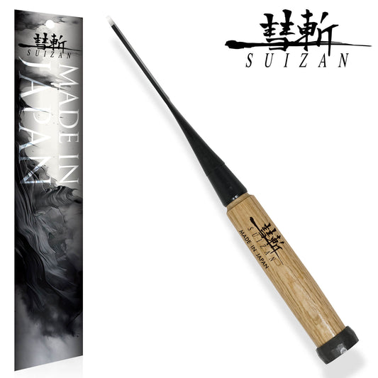 SUIZAN Japanese Wood Chisel 1/8 Inch (3mm) Professional Wood Chisels for Woodworking Oire Nomi