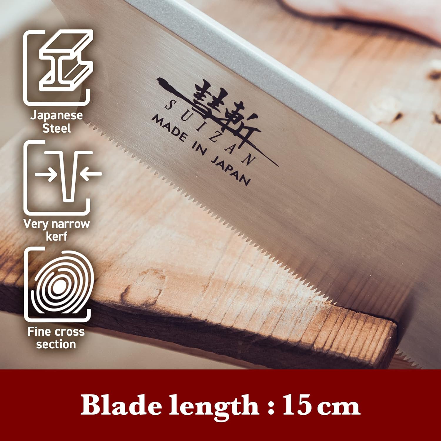 Japanse zaag Dozuki mini (150 mm) | 318622 Japanse zaag Dozuki mini (150 mm) | 318622