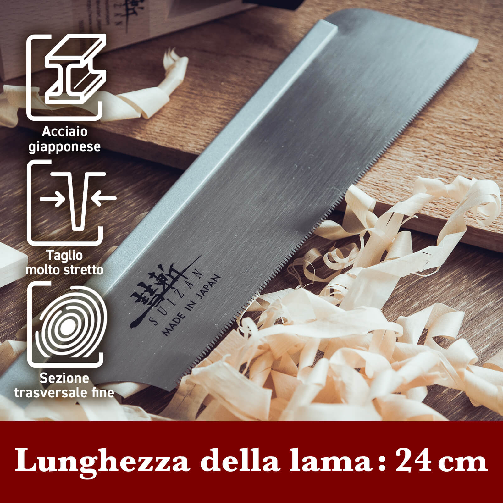 Sega Giapponese Dozuki Mini - Per Lavoro Fine Su Legno, Modellismo E Precisione - Foto 5