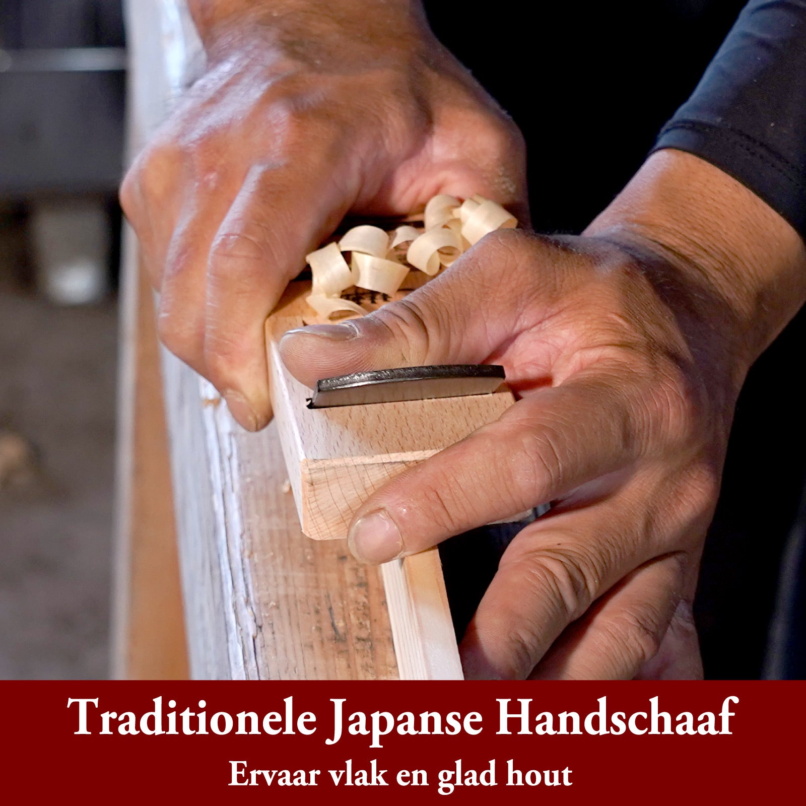 SUIZAN Kanna Japanse Houtschaaf 42mm - Professionele hand schaaf