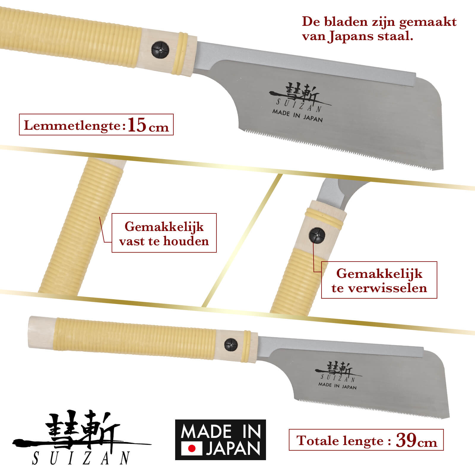 Z-Saw Japanse Meubelmakerszaag Dozuki Hardwood 240 P1.2 | 07123 Z-Saw Japanse Meubelmakerszaag Dozuki Hardwood 240 P1.2 | 07123
