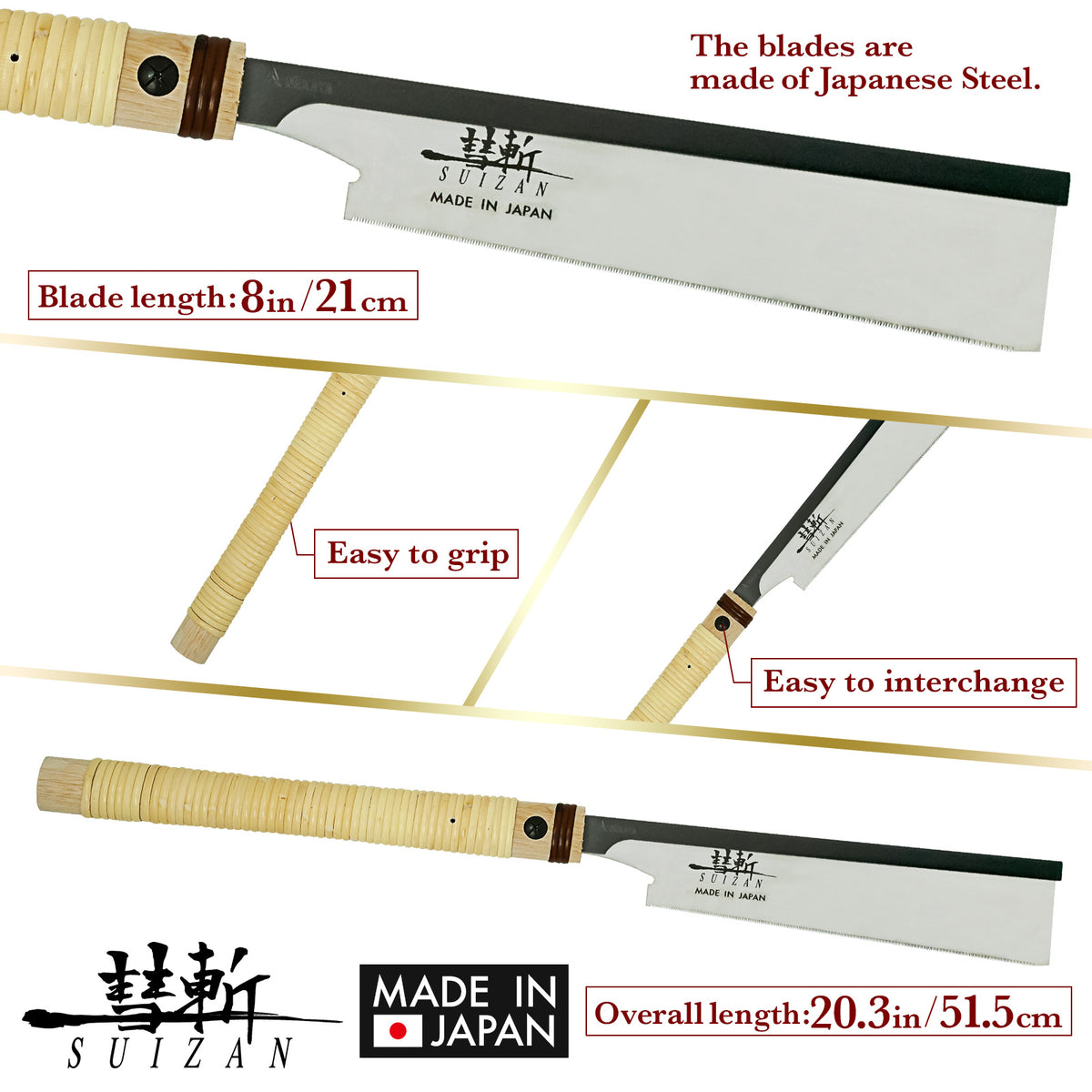 SHOGUN DAIKU Japan Zugsäge DOZUKI 180 mm SHOGUN DAIKU Japan Zugsäge DOZUKI 180 mm