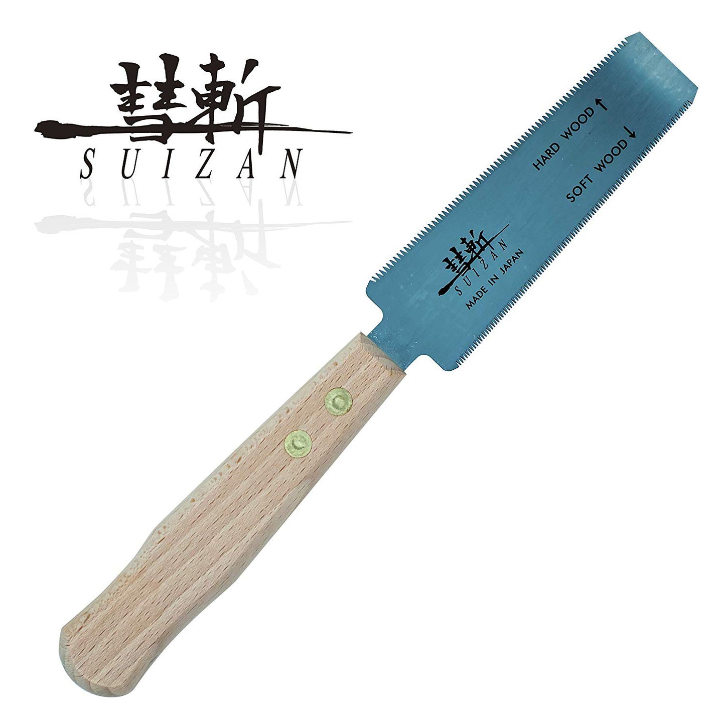 SUIZAN japanese flush cut saw 5 inch for hardwood and softwood