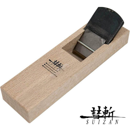 SUIZAN Japanese Wood Block Plane KANNA 2 Inch (50mm) Hand Planer for Woodworking